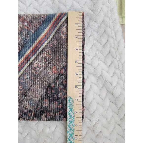 Etro Oversized Thick Ribbed Paisley Floral Turtleneck Sweater Sz 46 US Sz Large - Picture 14 of 16